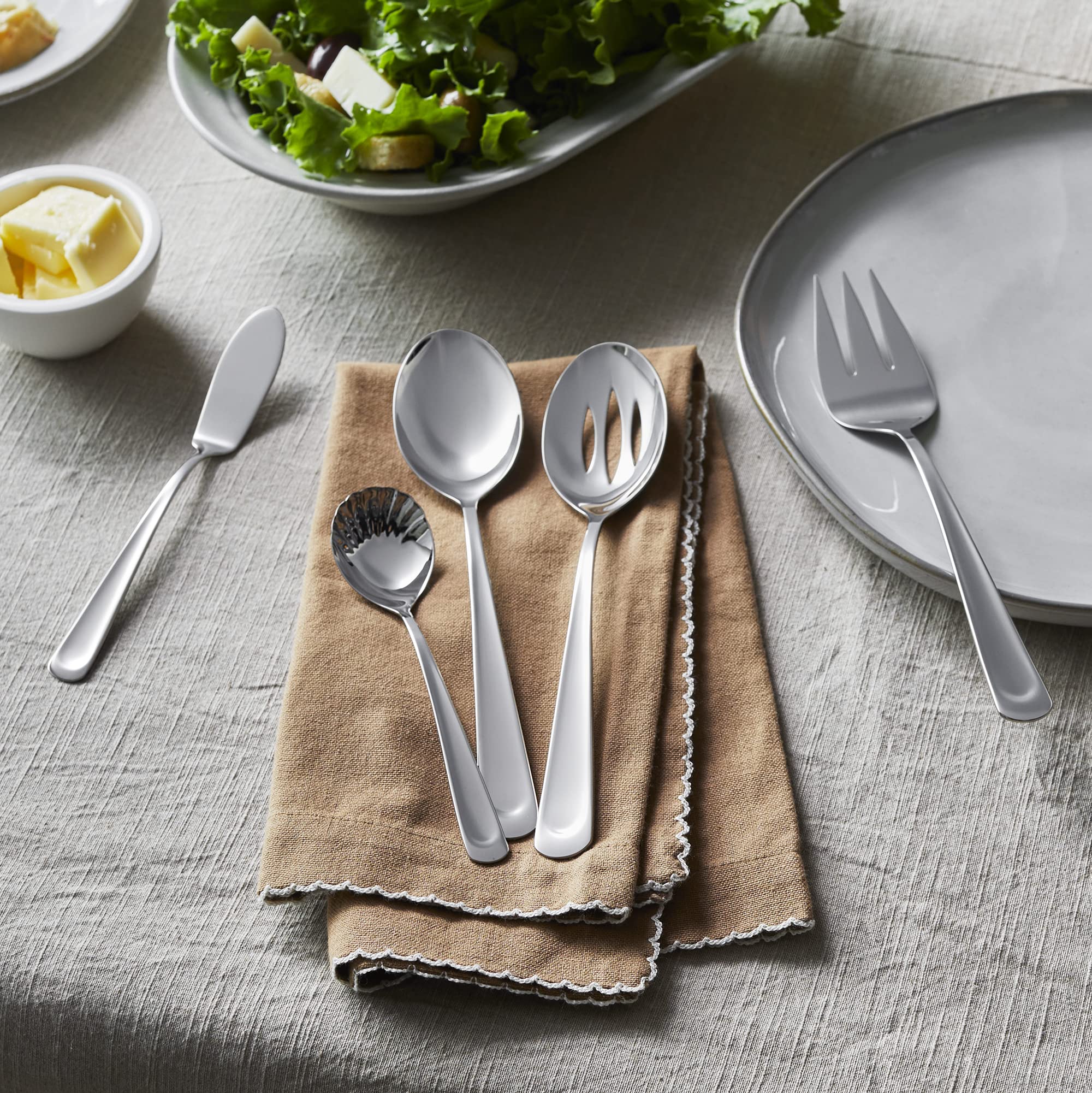 Henckels Silvano 45-pc 18/10 Stainless Steel Flatware Set - Image 6