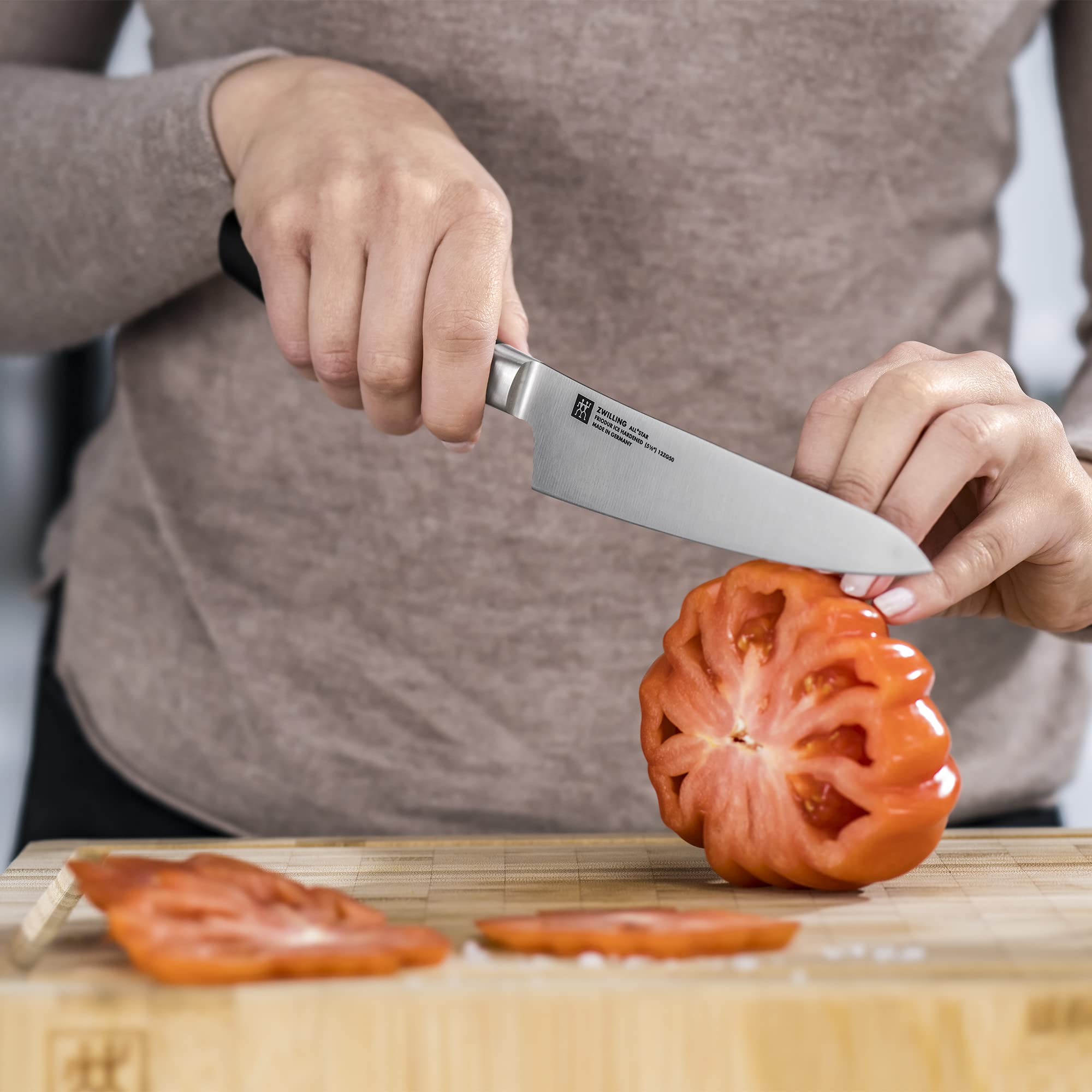 ZWILLING All Star 5.5-inch Prep Knife - Gold Matte End Cap - Image 6