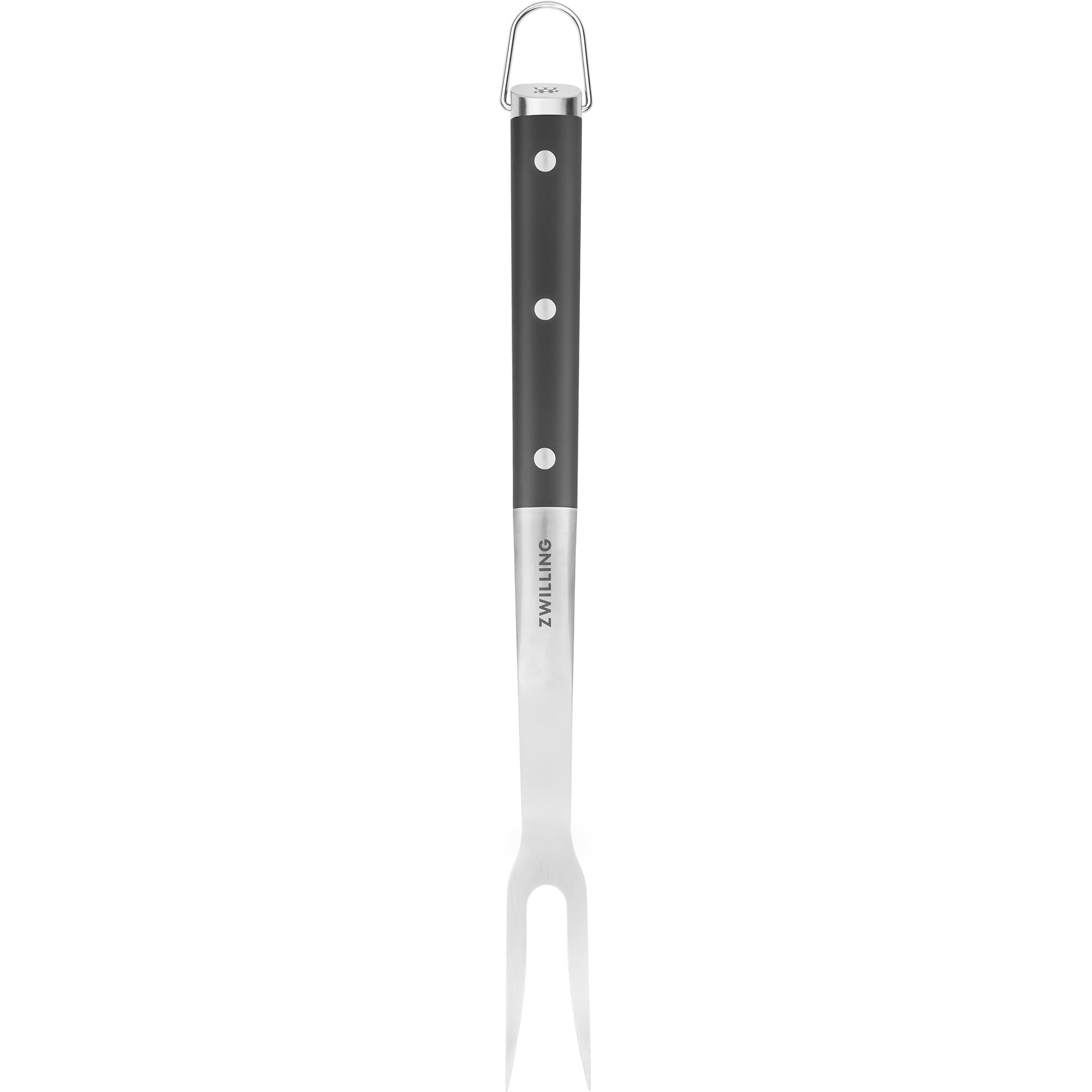 ZWILLING BBQ+ 16-inch Triple-Rivet Stainless Steel Grill Meat Fork - Image 3
