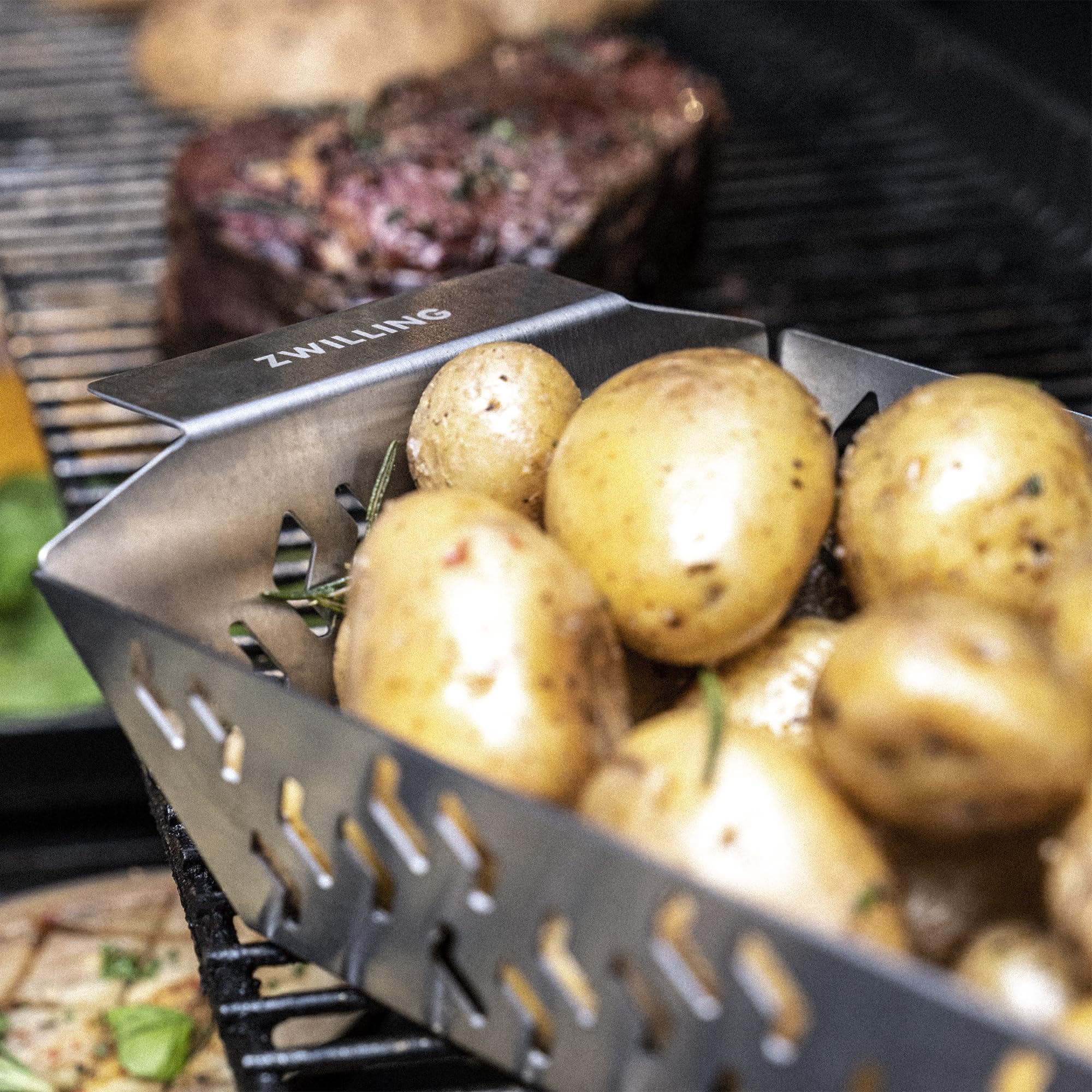 ZWILLING BBQ+ Stainless Steel Grill Basket - Small - Image 4