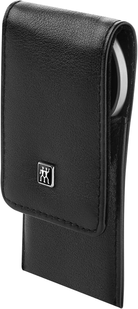 ZWILLING Beauty TWINOX 4-pc Manicure Nail Set with Black Leather Case, Pedicure Care for Hands and Feet, Travel Size - Image 3