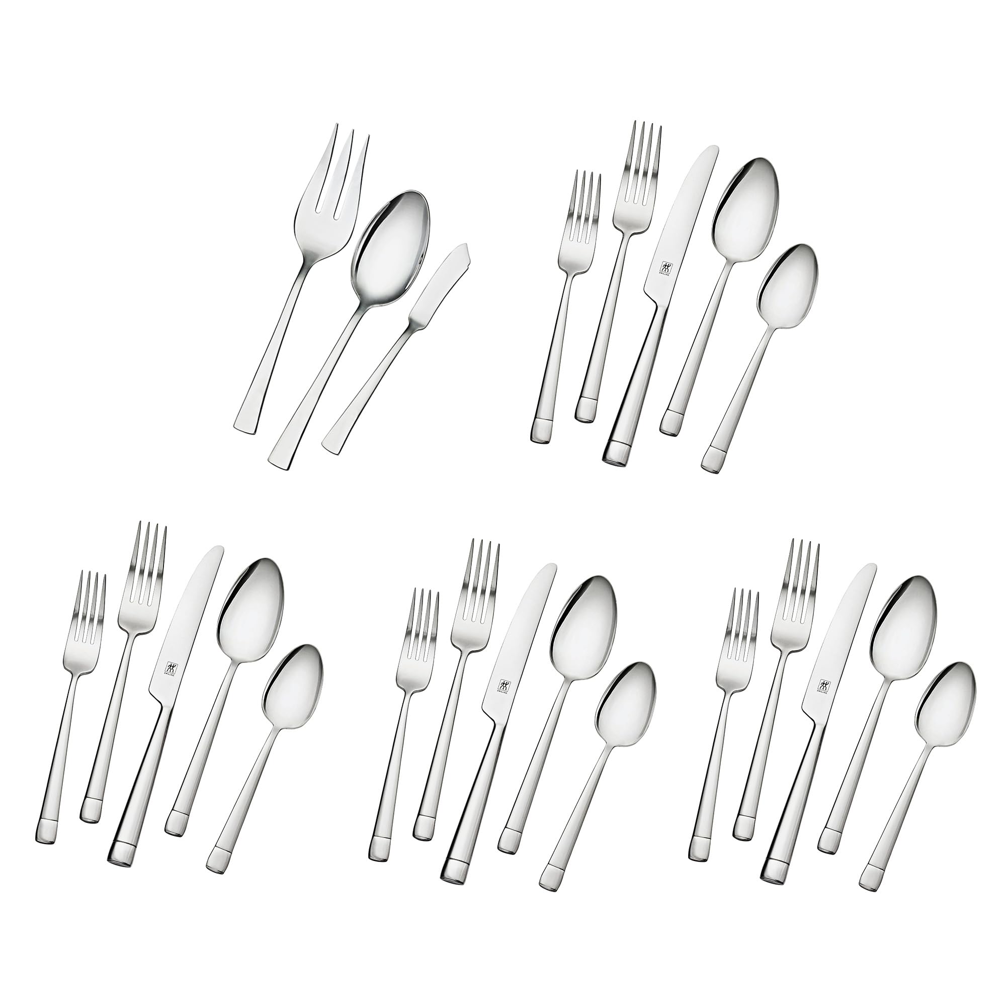 ZWILLING Bellasera 23-pc 18/10 Stainless Steel Flatware Set - Image 5