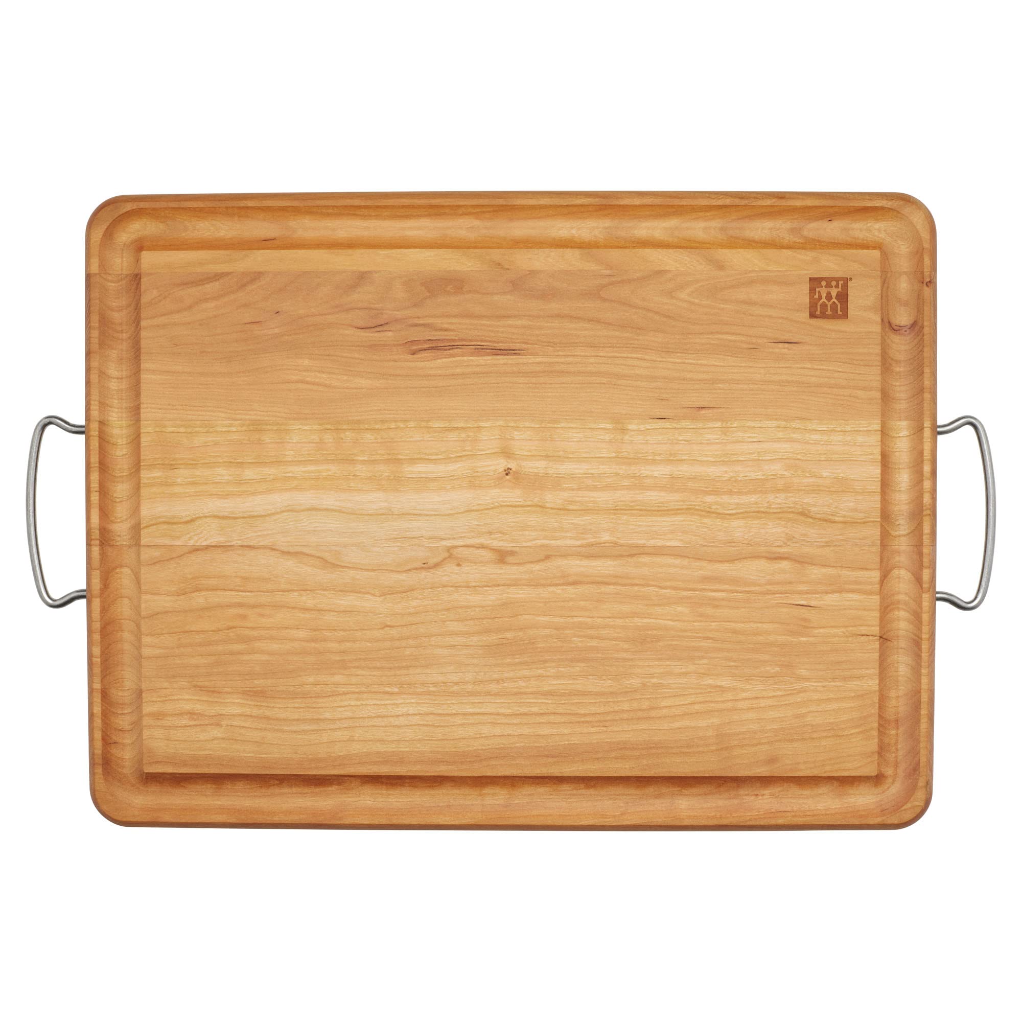 ZWILLING Cherry Wood Carving Board with Handles - Image 5