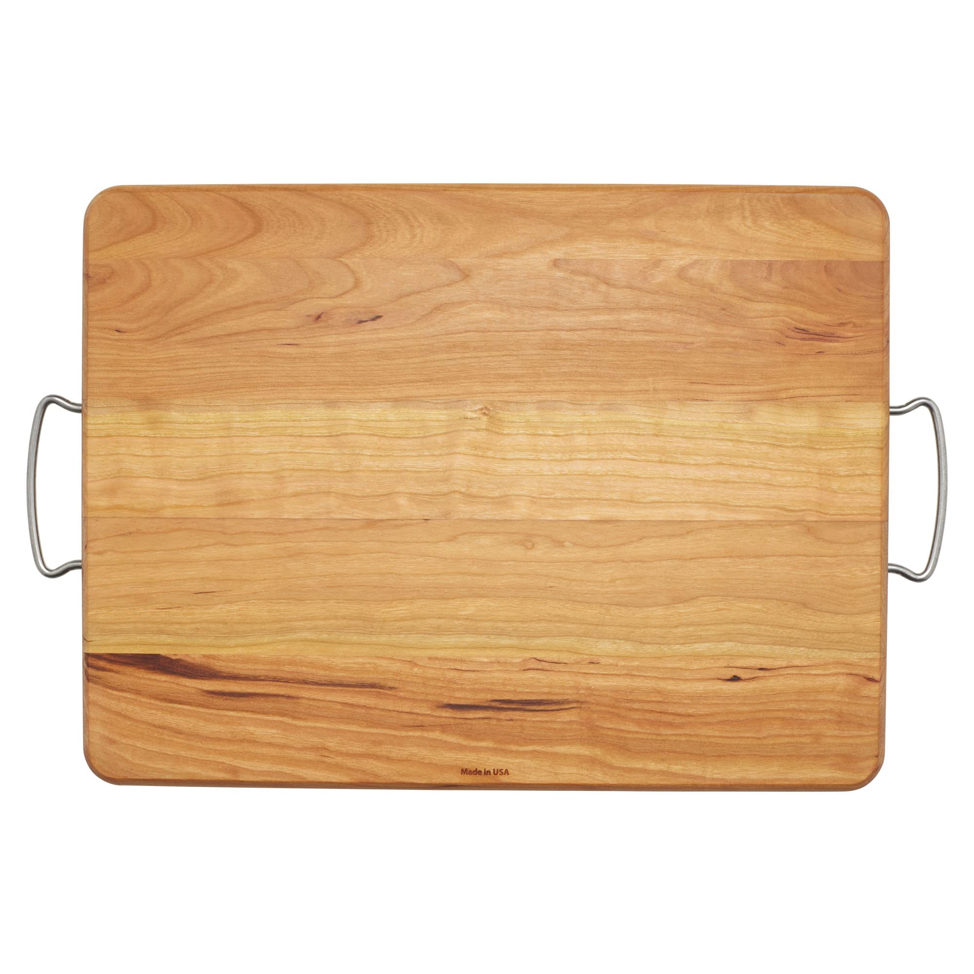 ZWILLING Cherry Wood Carving Board with Handles - Image 6