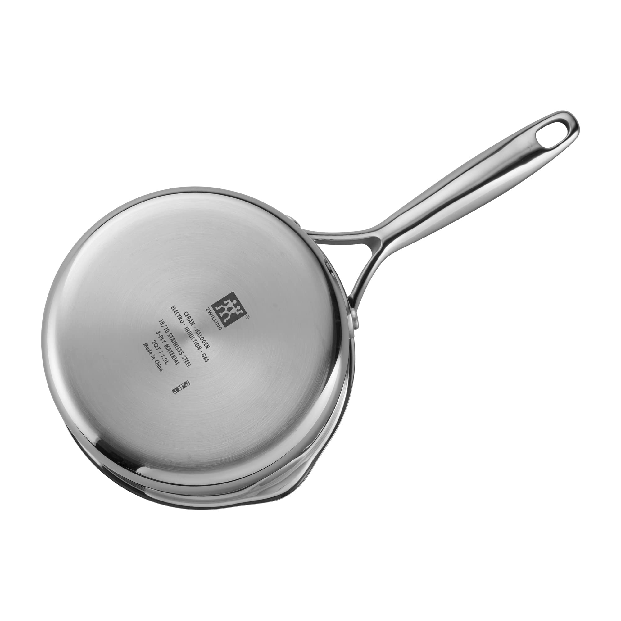 ZWILLING Energy Plus 2-qt Stainless Steel Ceramic Nonstick Tall Saucepan - Image 5