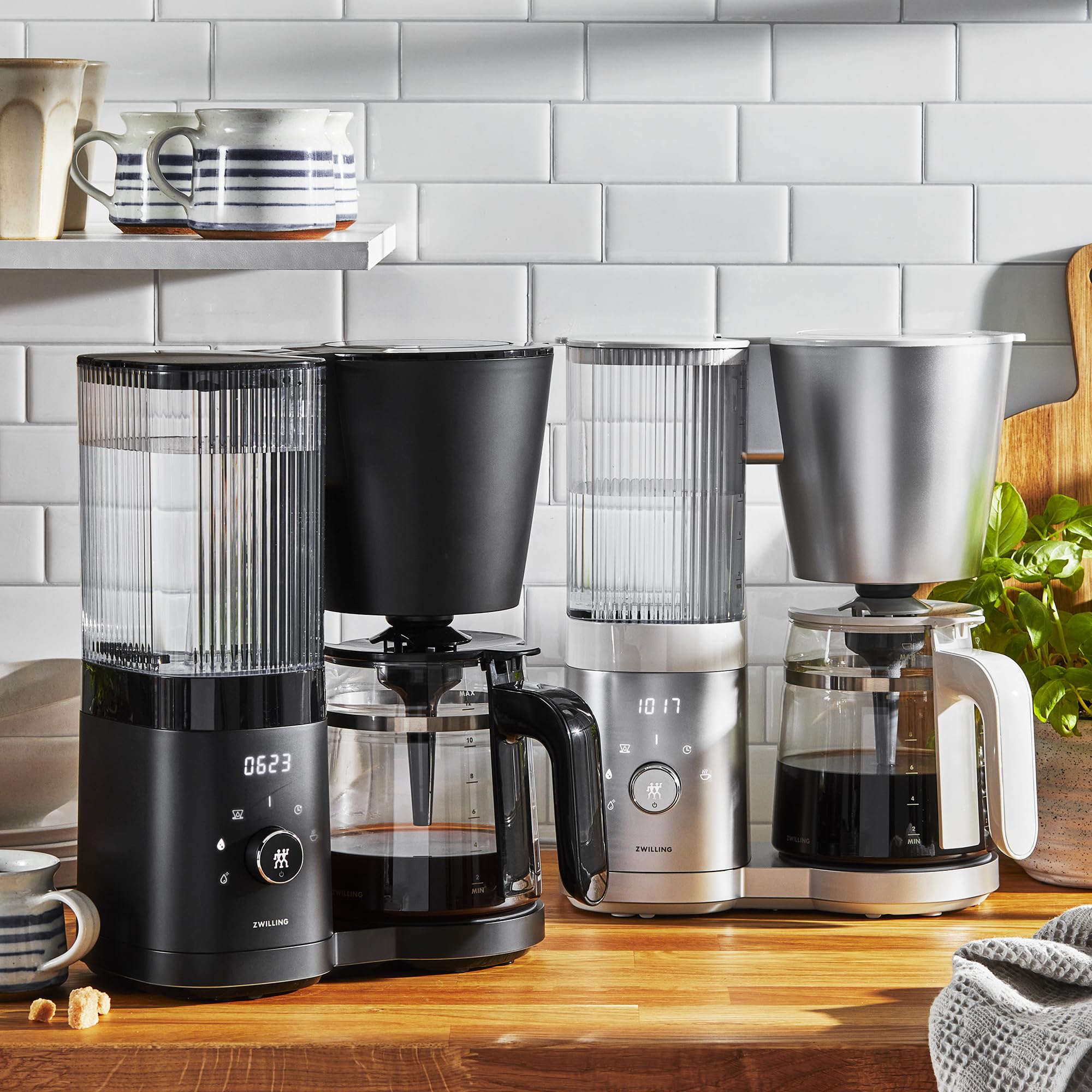 ZWILLING Enfinigy Glass Drip Coffee Maker 12 Cup, Awarded the SCA Golden Cup Standard, Black - Image 3