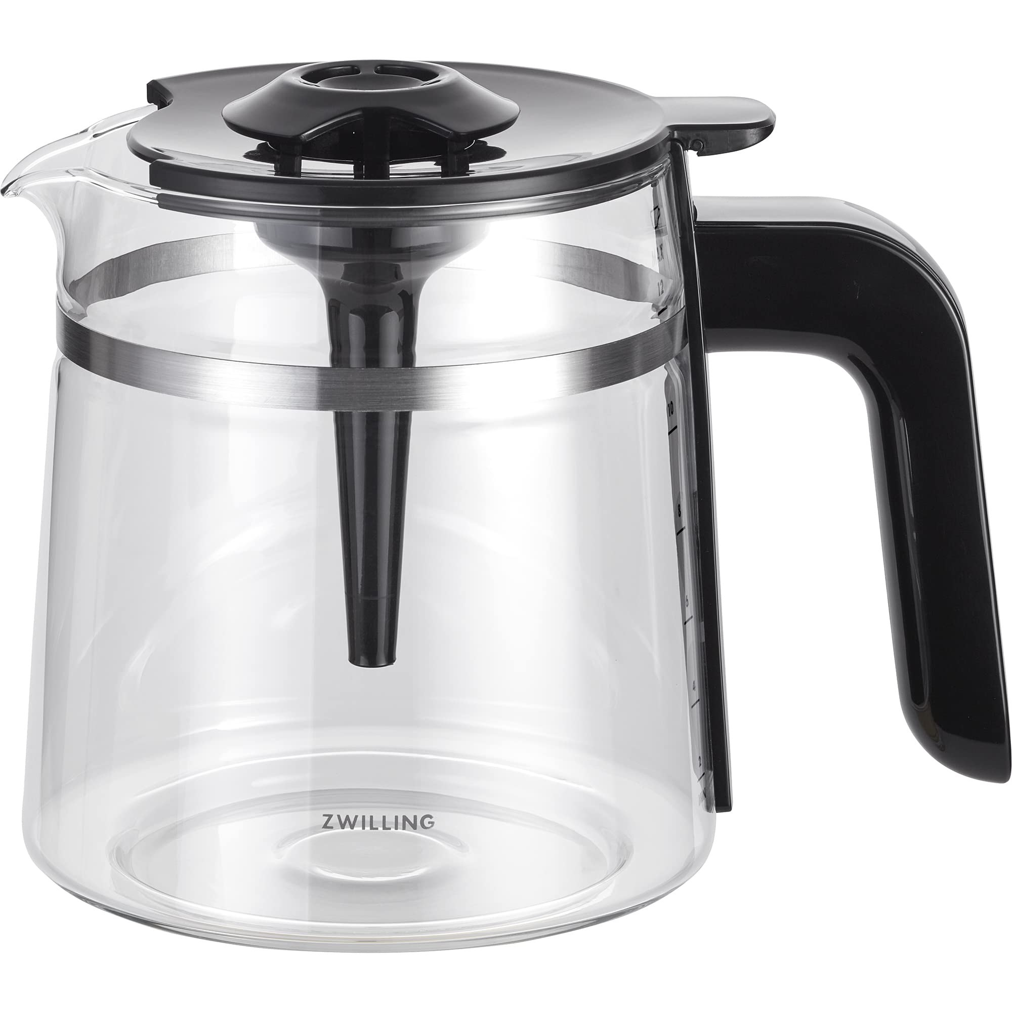ZWILLING Enfinigy Glass Drip Coffee Maker 12 Cup, Awarded the SCA Golden Cup Standard, Black - Image 8
