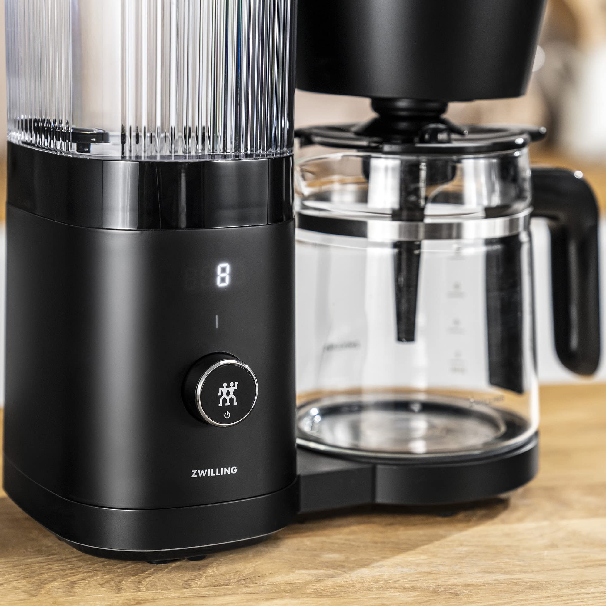 ZWILLING Enfinigy Glass Drip Coffee Maker 12 Cup, Awarded the SCA Golden Cup Standard, Black - Image 9