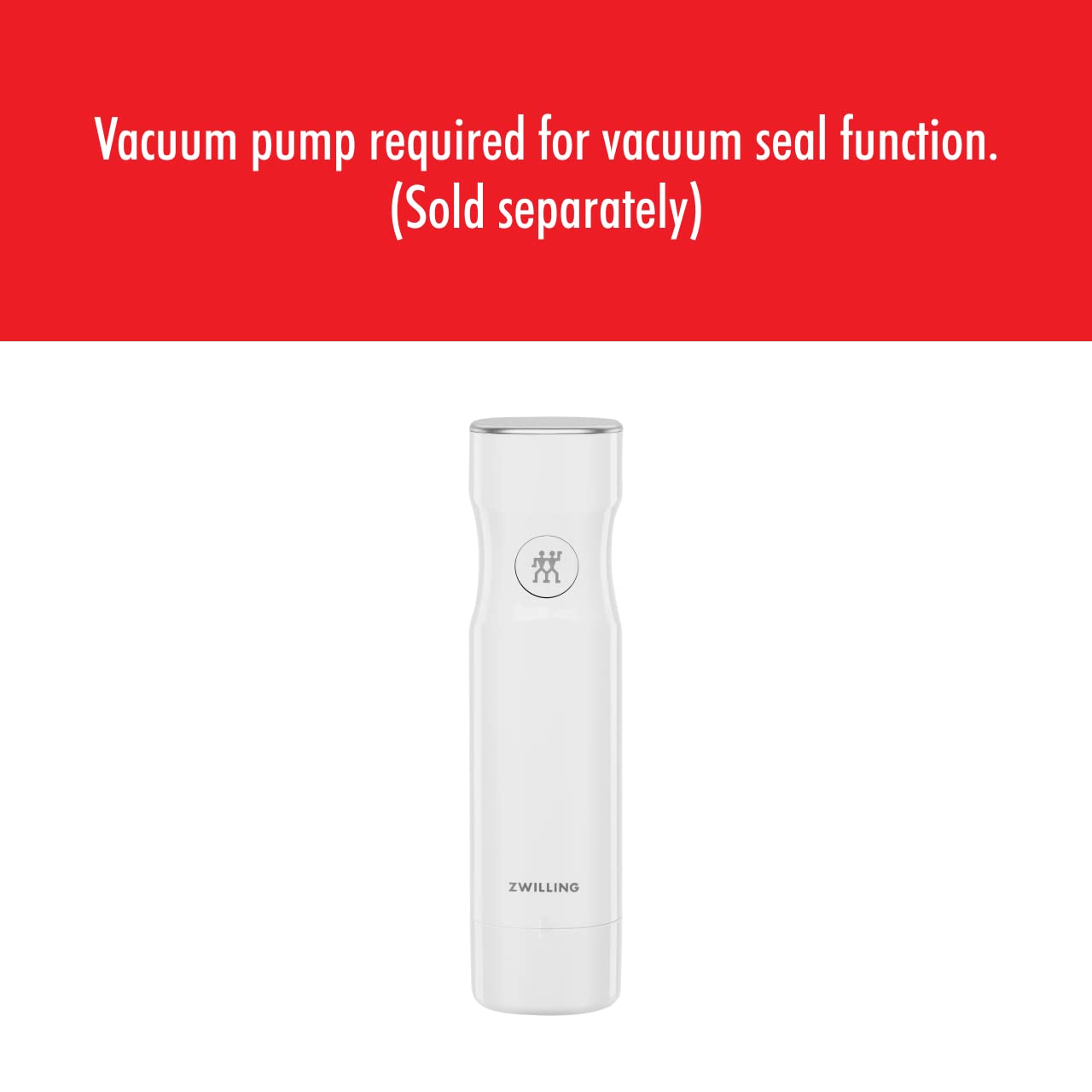 ZWILLING Enfinigy Vacuum Lid for Personal Blender Jar - Black - Image 6