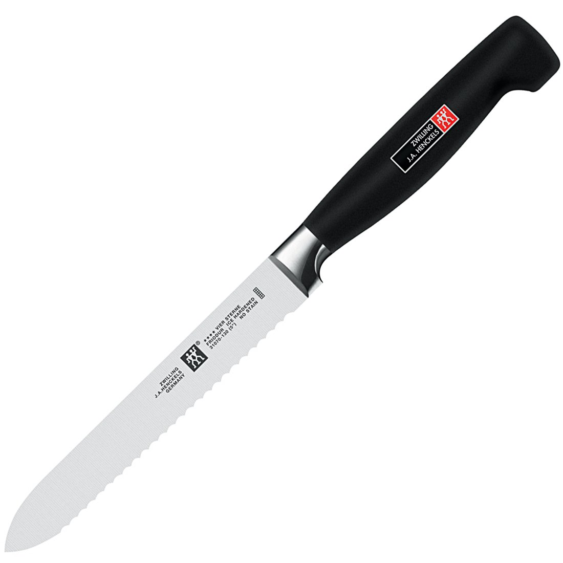 ZWILLING Four Star 5-inch Serrated Utility Knife - Image 4