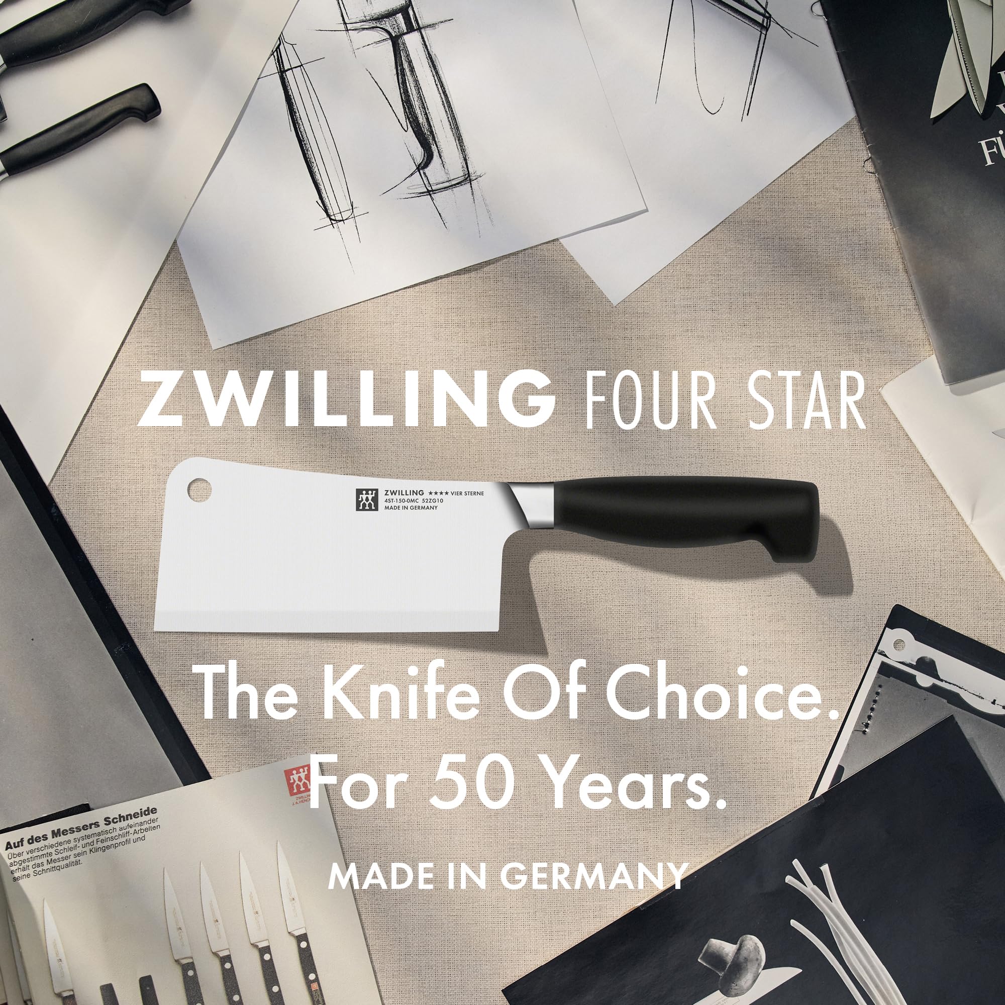 ZWILLING Four Star 6-inch Meat Cleaver - Image 5