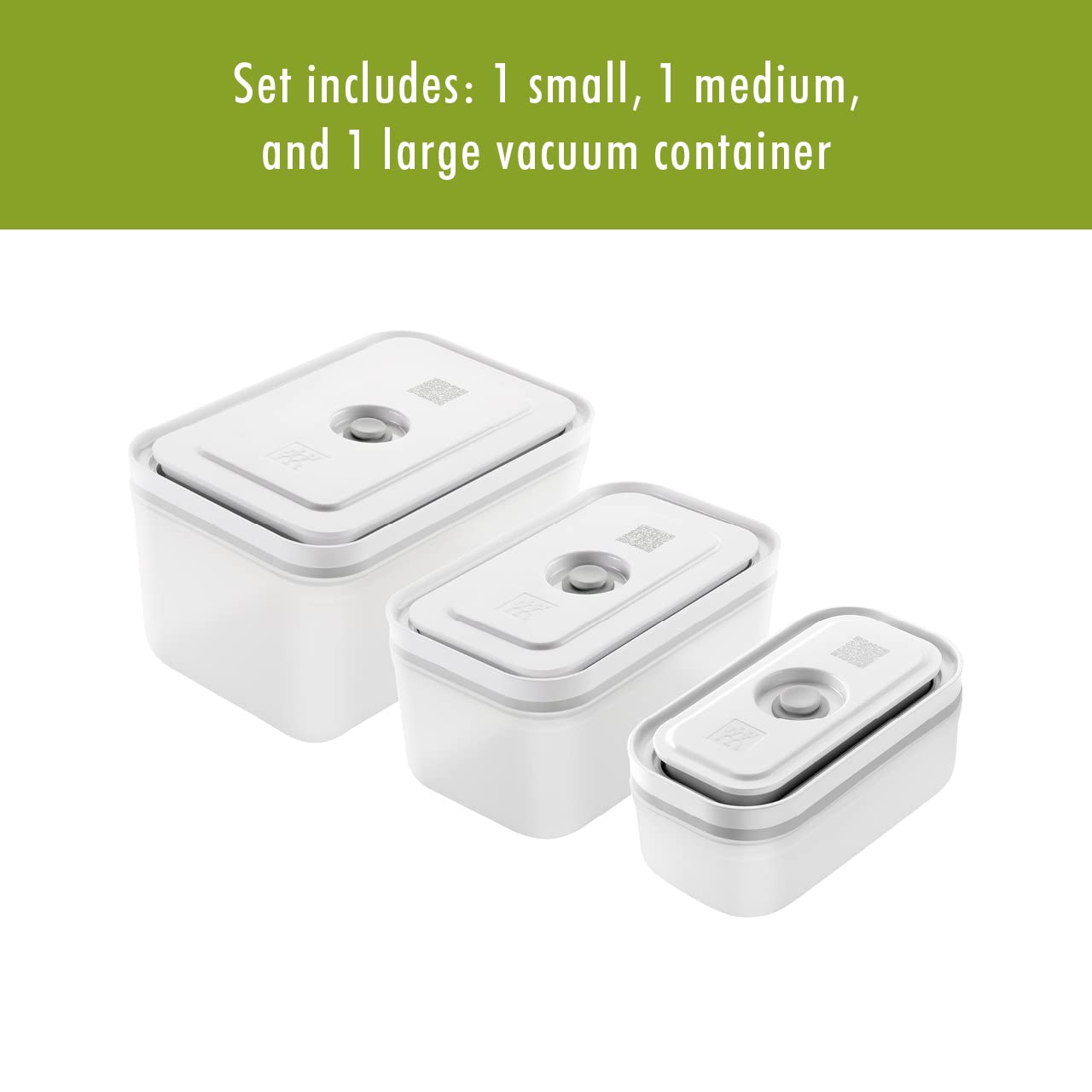 ZWILLING Fresh & Save 3-pc Plastic Food Storage Container, Meal Prep Container, BPA-Free- Assorted Sizes - Image 14