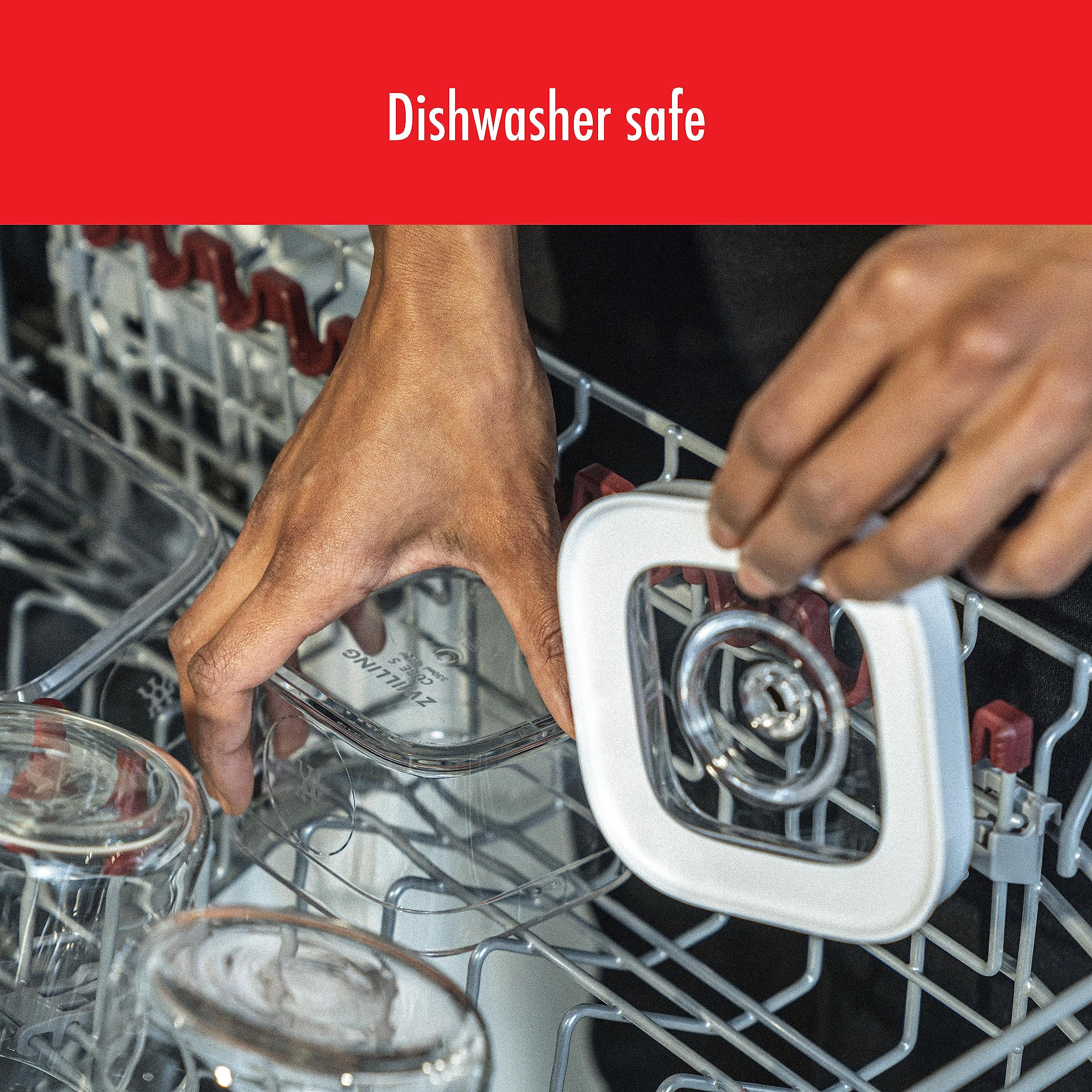 ZWILLING Fresh & Save Cube Box, Plastic, Airtight Dry Food Storage Container, Large Cube, 1.7-qt - Image 9