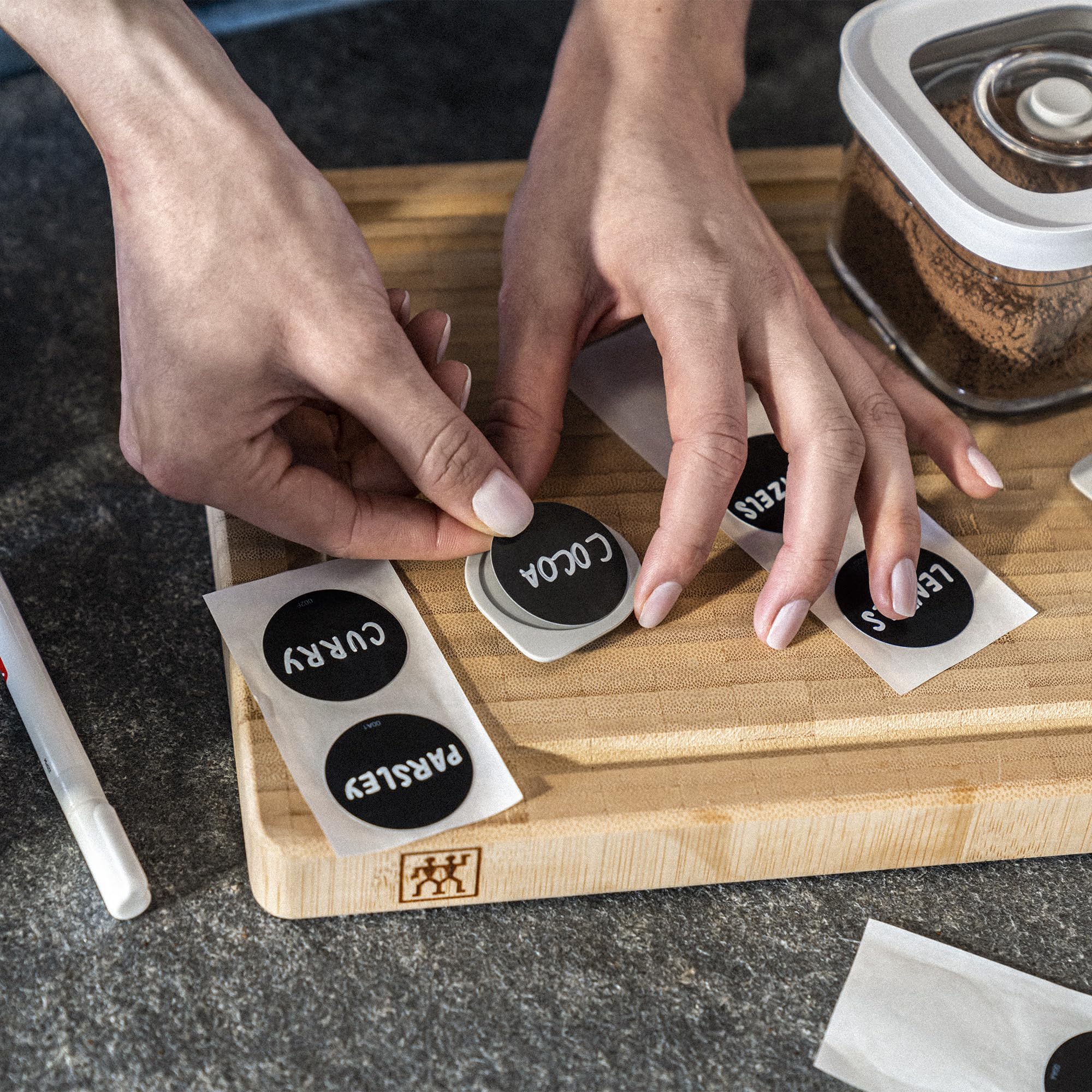 ZWILLING Fresh & Save Cube Box Starter Set, 6-pc, Plastic, Airtight Dry Food Storage Container, Small Cube Set - Image 4