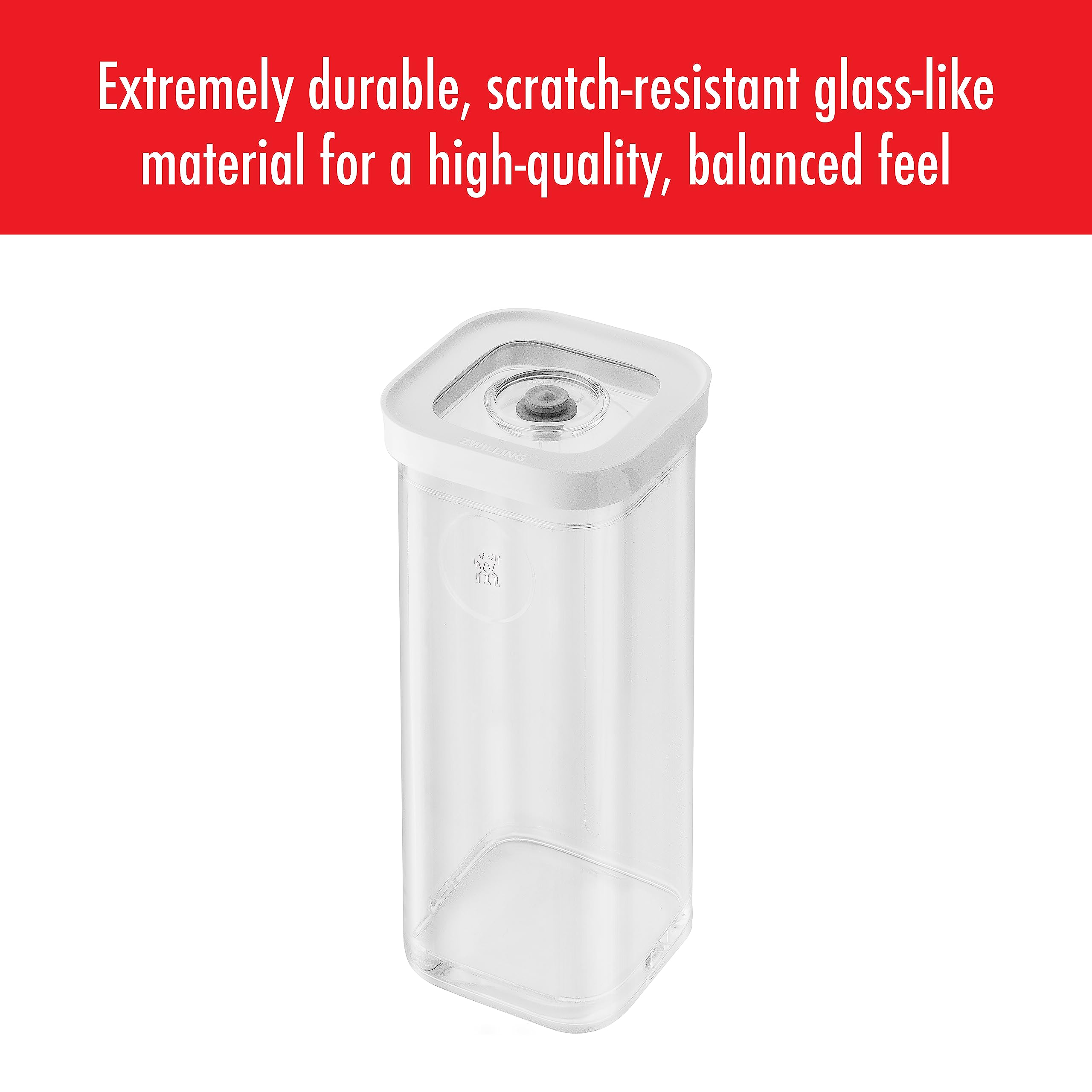 ZWILLING Fresh & Save Cube Boxes, Plastic, Airtight Dry Food Storage Container, Small Tall Cube, 3S Container, 1.4-qt - Image 7