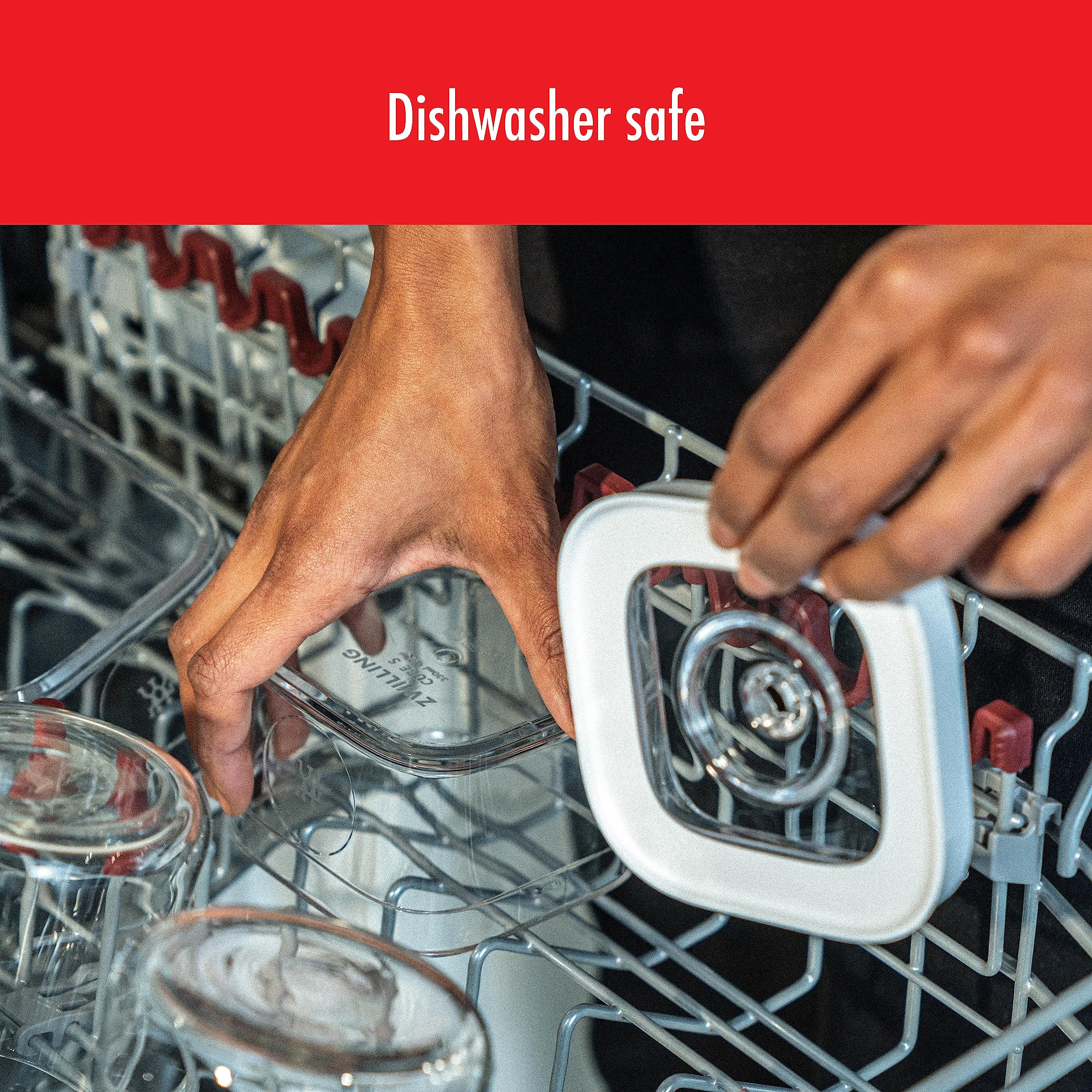 ZWILLING Fresh & Save Cube Boxes, Plastic, Airtight Dry Food Storage Container, Small Tall Cube, 3S Container, 1.4-qt - Image 9