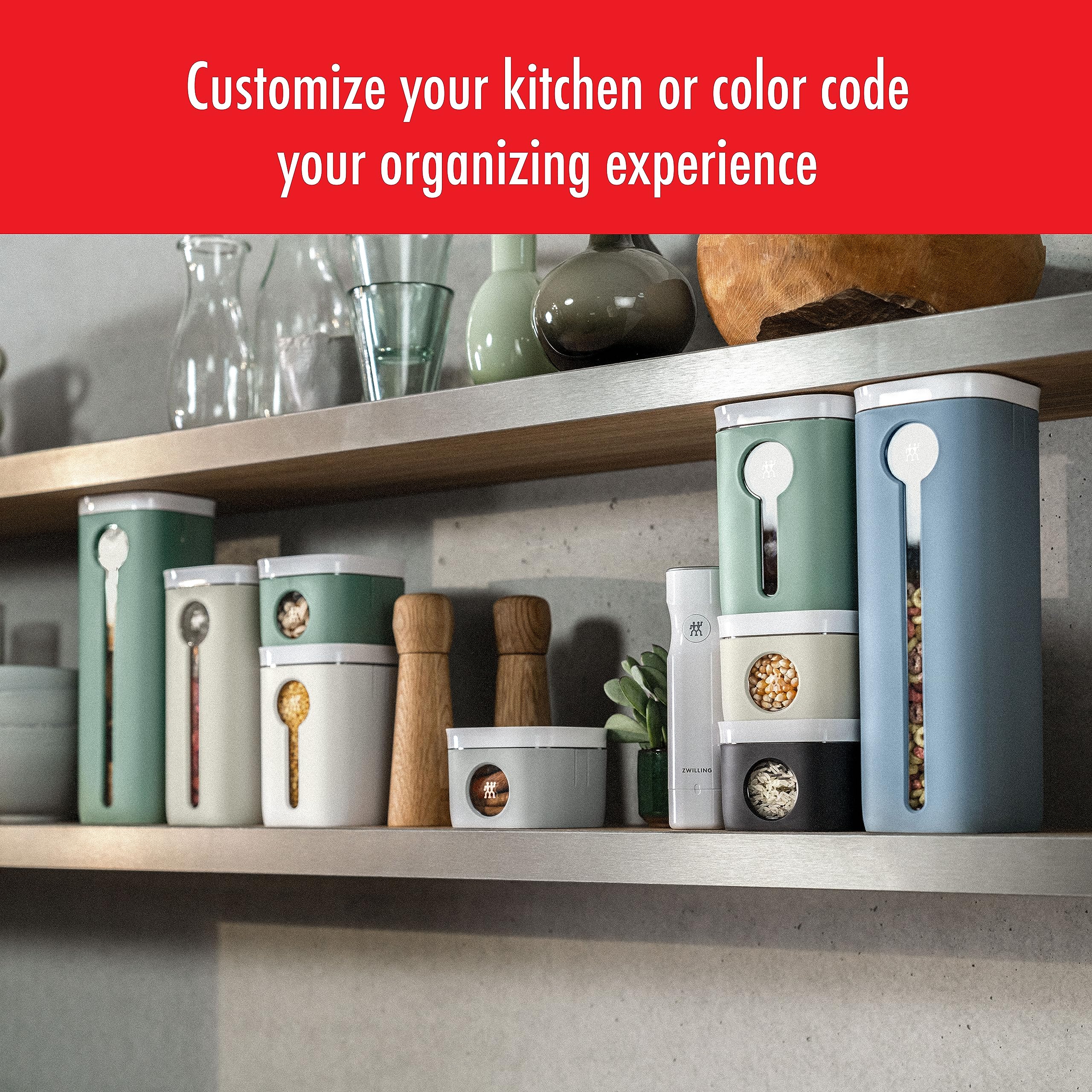 ZWILLING Fresh & Save Cube Color Sleeve, Small Cube, S, Grey - Image 3