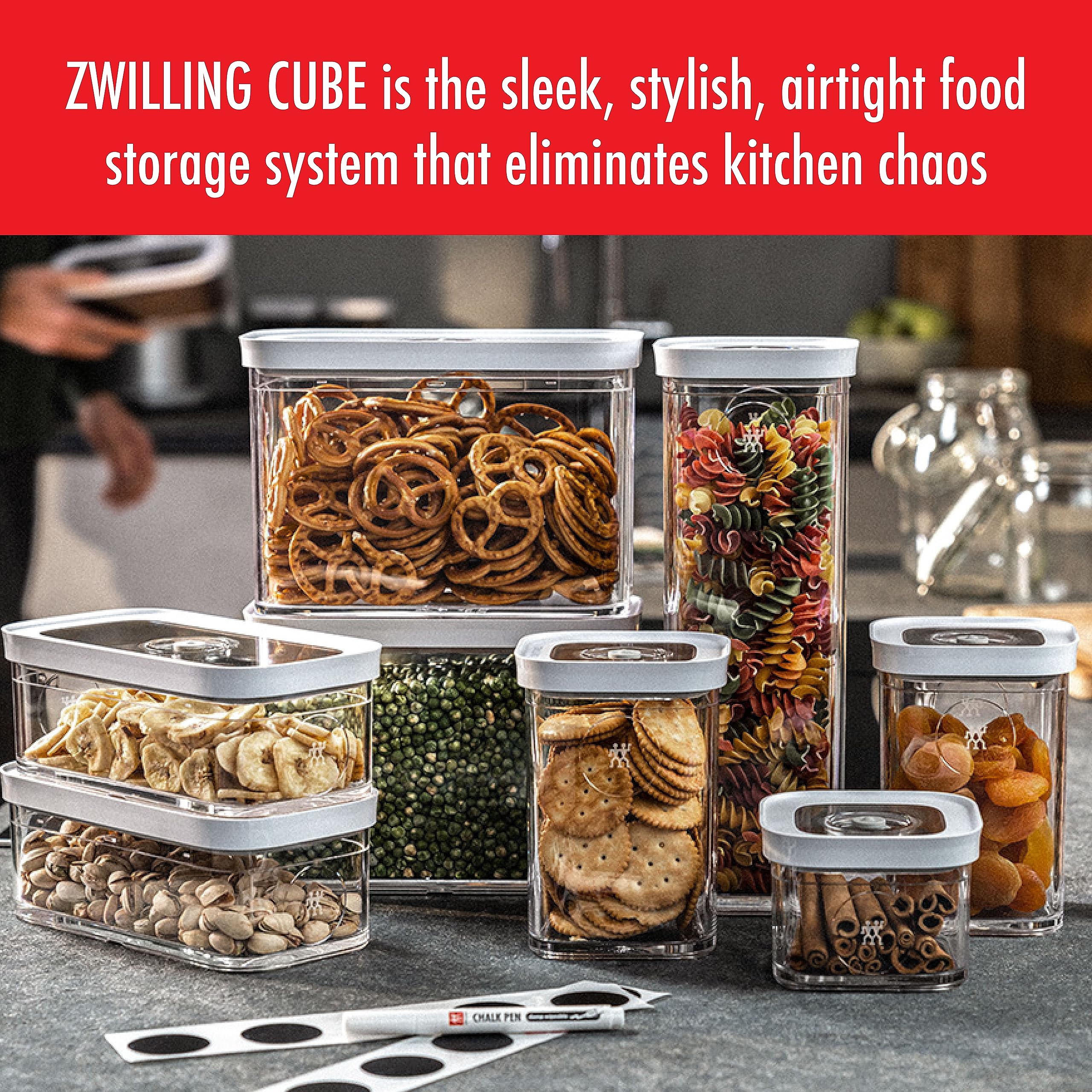 ZWILLING Fresh & Save Cube Color Sleeve, Small Cube, S, Grey - Image 7