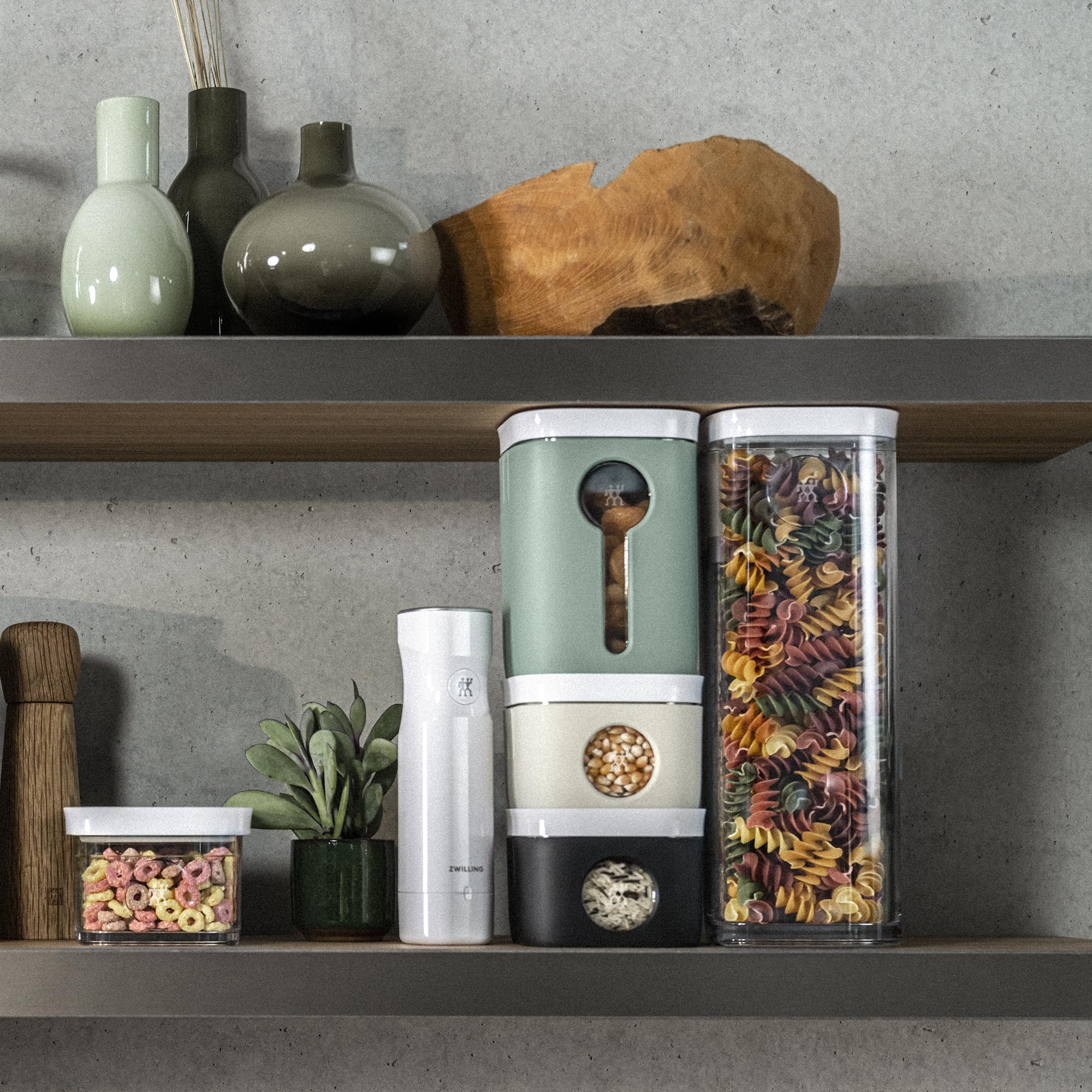 ZWILLING Fresh & Save Cube Color Sleeve, Small Medium Height Cube, 2S, Sage - Image 4