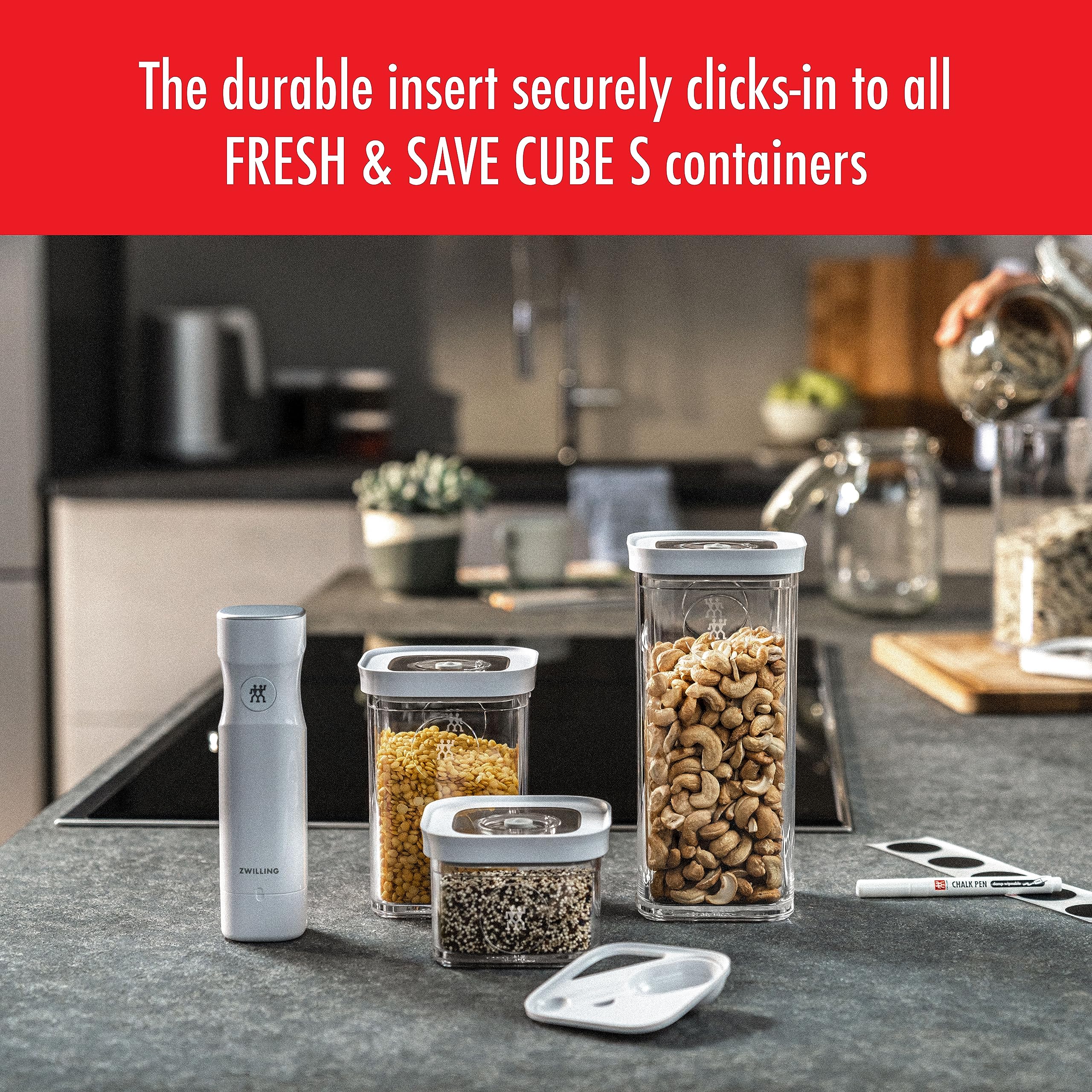 ZWILLING Fresh & Save Cube Insert with Measuring Spoon - Small - Image 7