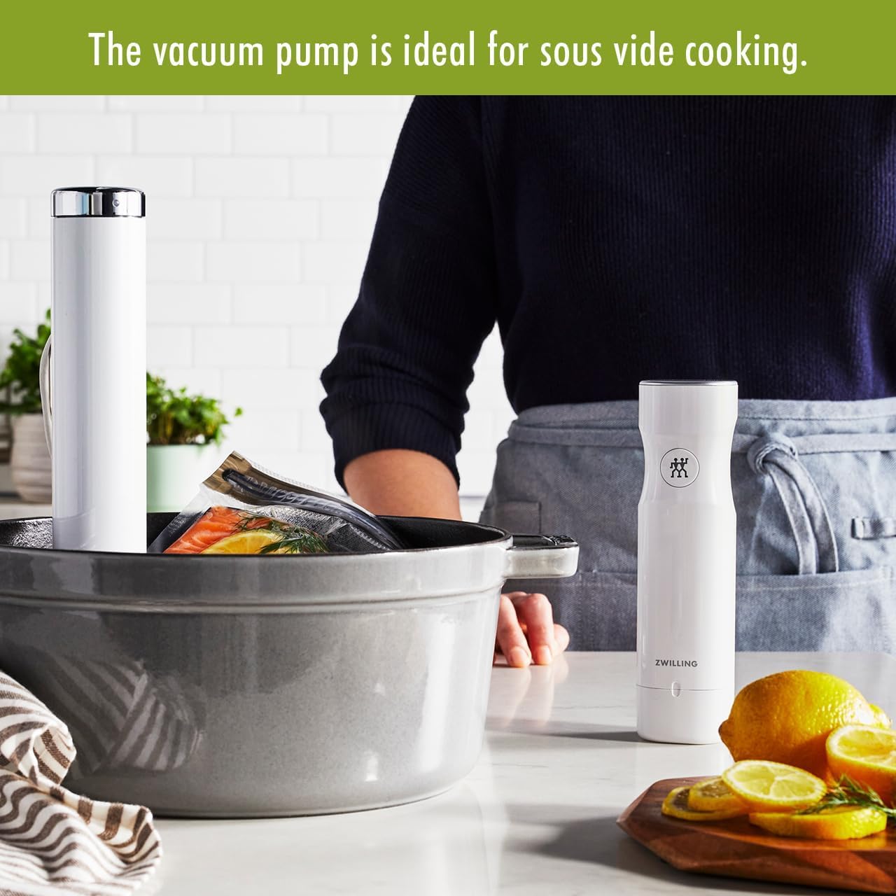 ZWILLING Fresh & Save Handheld Vacuum Sealer Machine for Easy Storage - Image 5