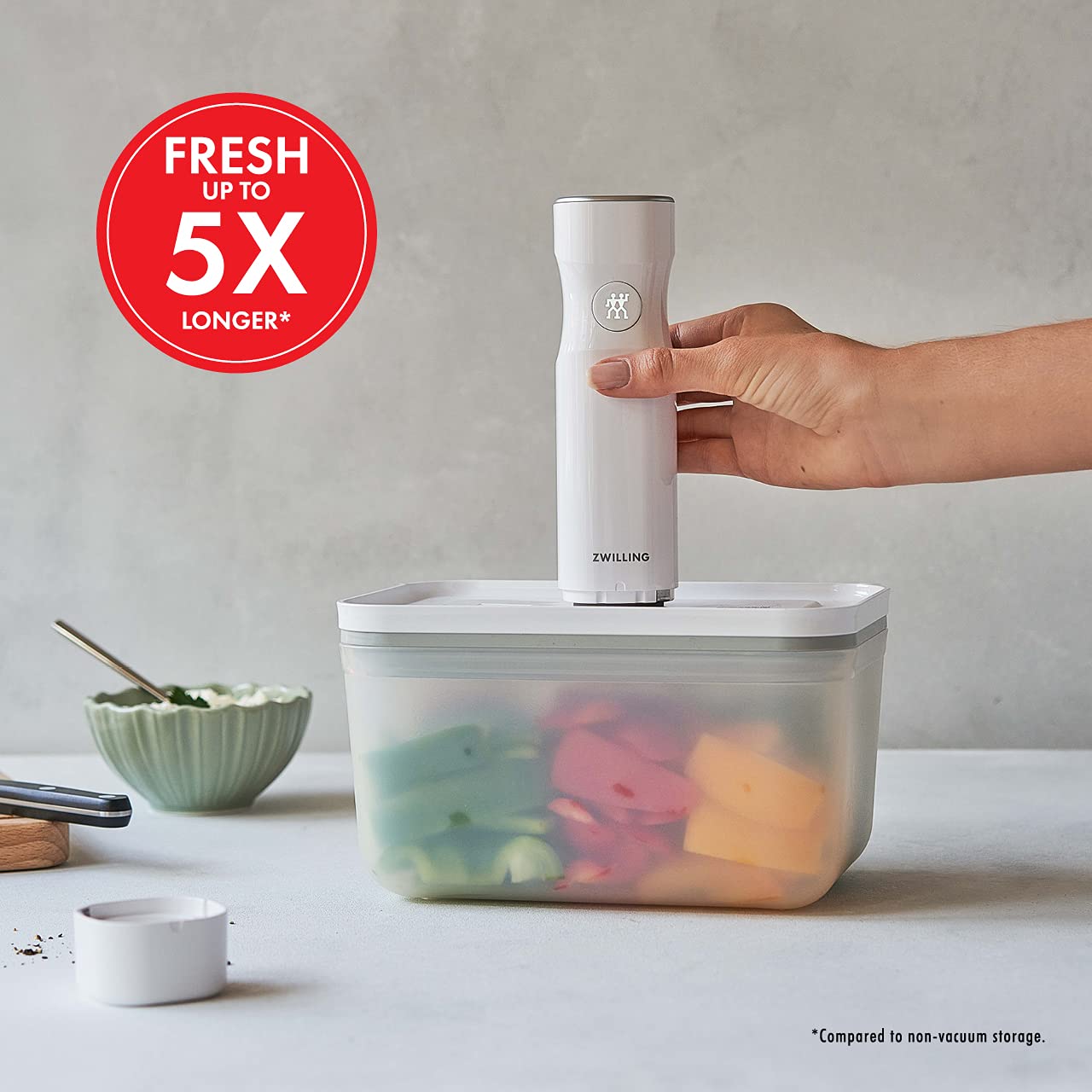 ZWILLING Fresh & Save Plastic Airtight Food Storage Container, Meal Prep Container - Large - Image 7