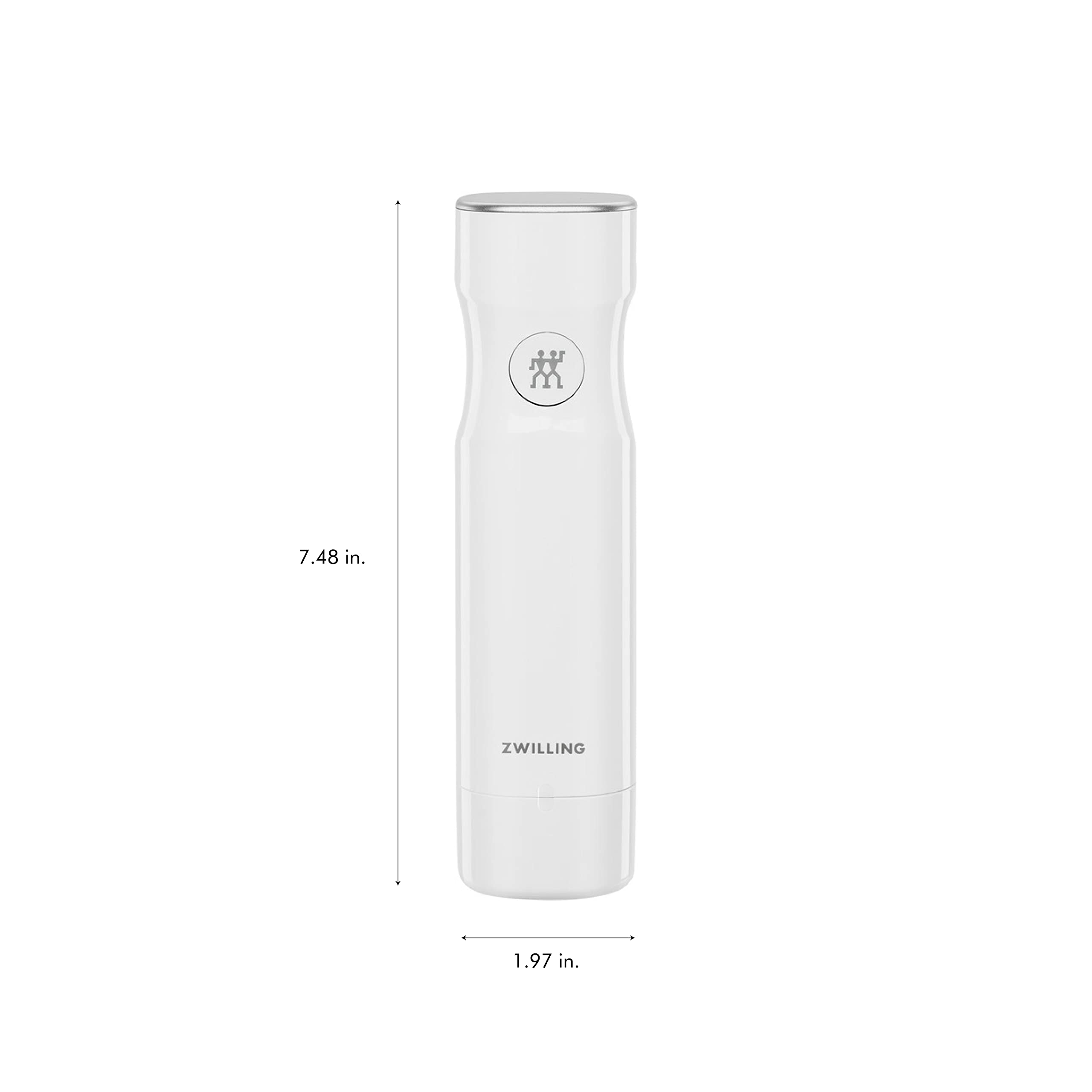 ZWILLING Fresh & Save Vacuum Sealer Machine Starter Set with Airtight Food Storage Container Glass, Sous Vide Bags, Meal Prep - Image 4