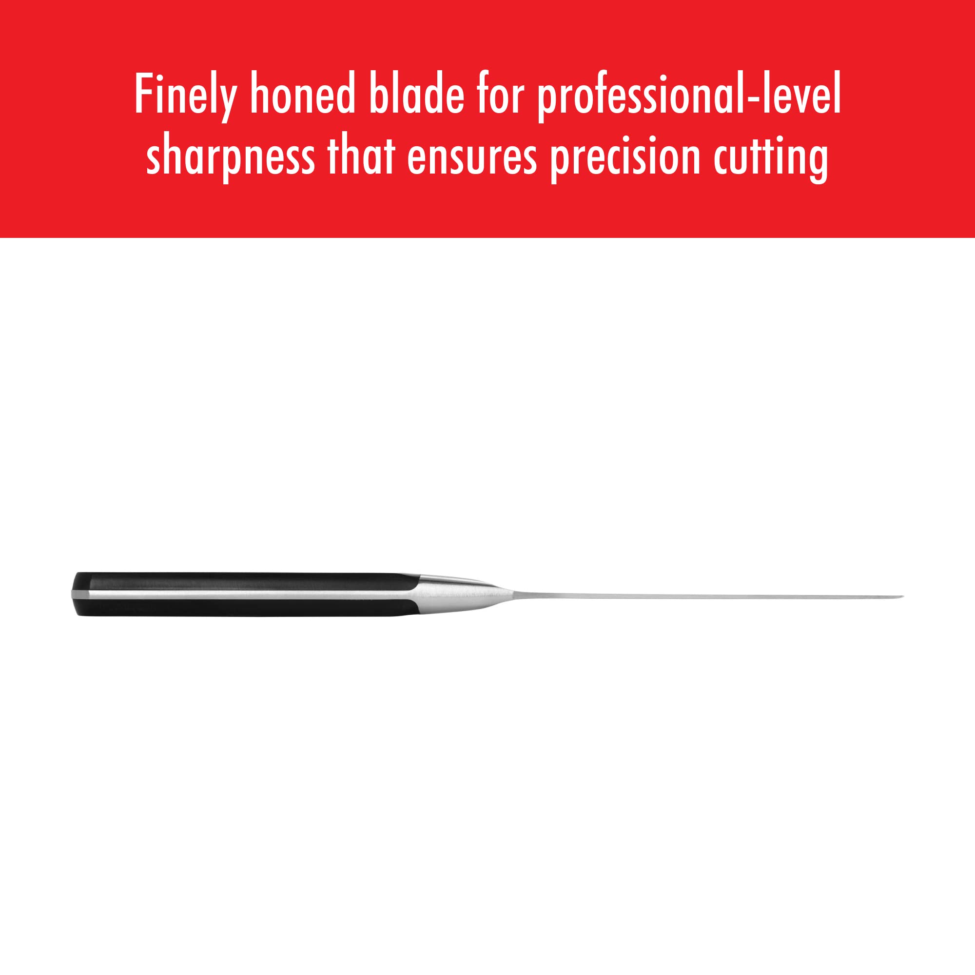 ZWILLING J.A. Henckels Serrated Utility Knife, Stainless Steel, 5-inch - Image 8