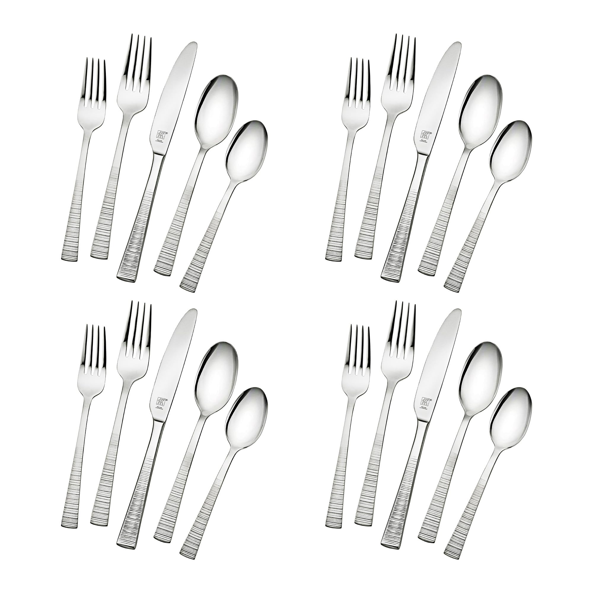 ZWILLING Kingwood 20-pc 18/10 Stainless Steel Flatware Set - Image 5