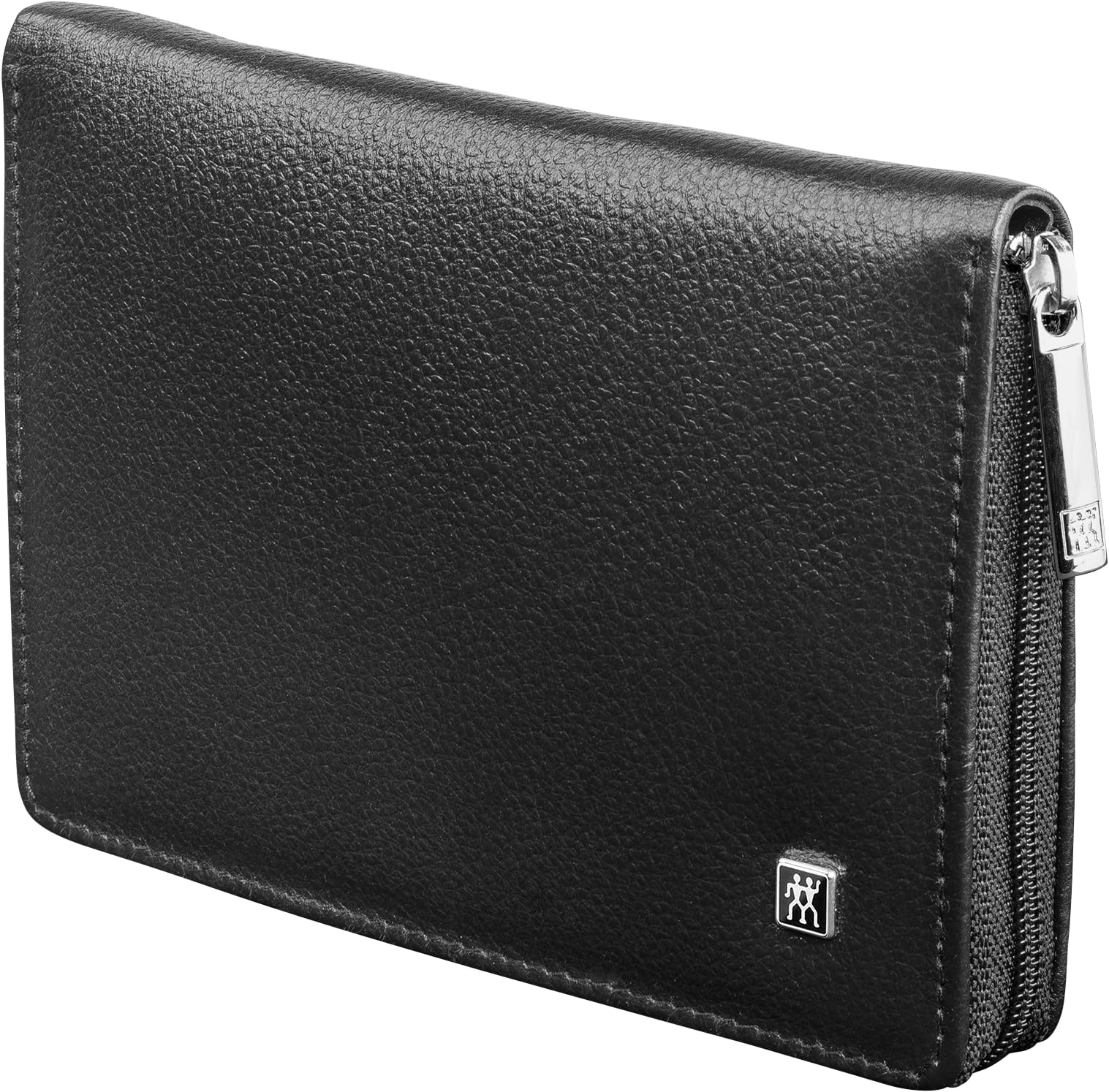 ZWILLING Manicure Set (8 piece, comprehensive nail care, pedicure, travel size, genuine leather case with zipper), Premium, Black - Image 3