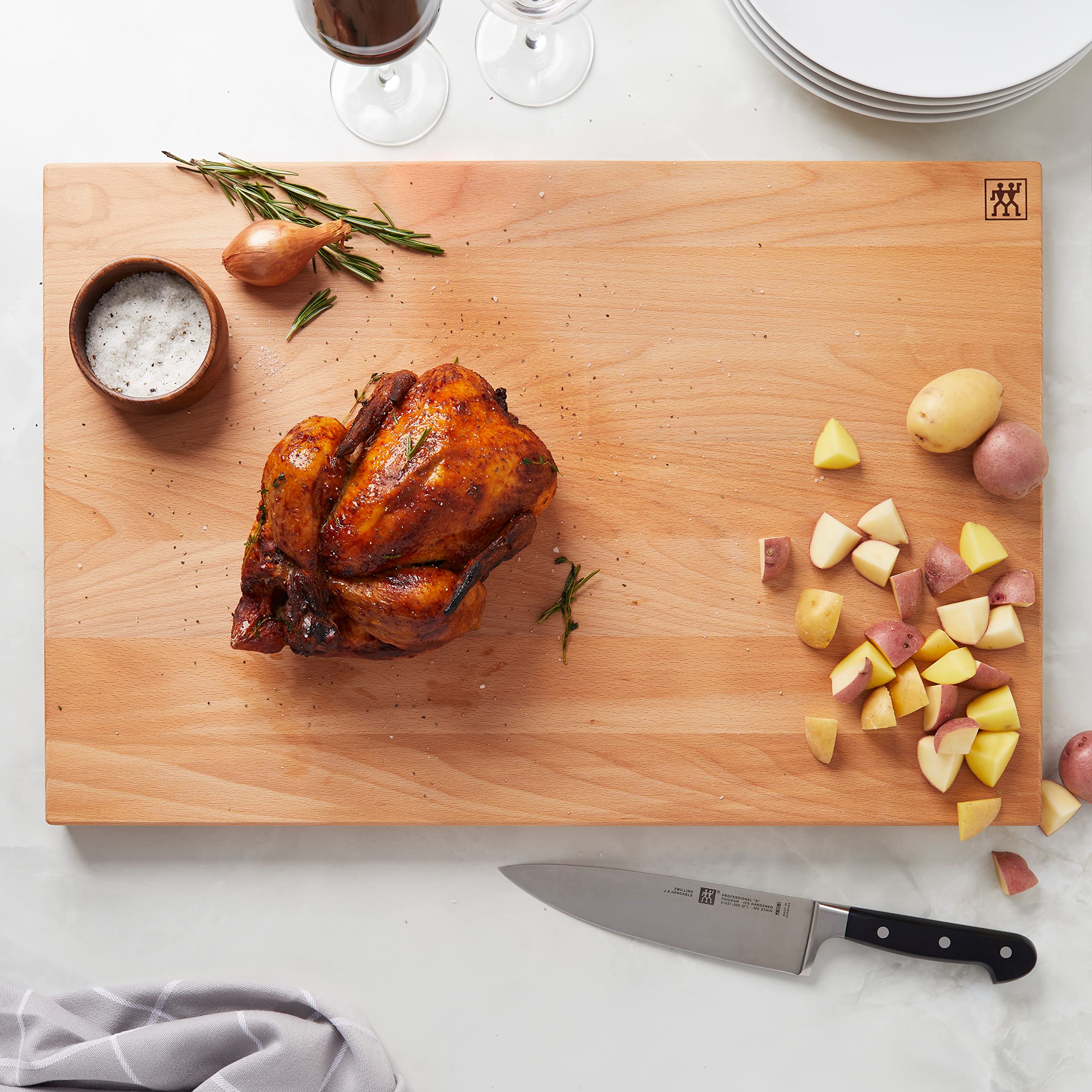 ZWILLING Natural Beechwood Cutting Board - Image 3