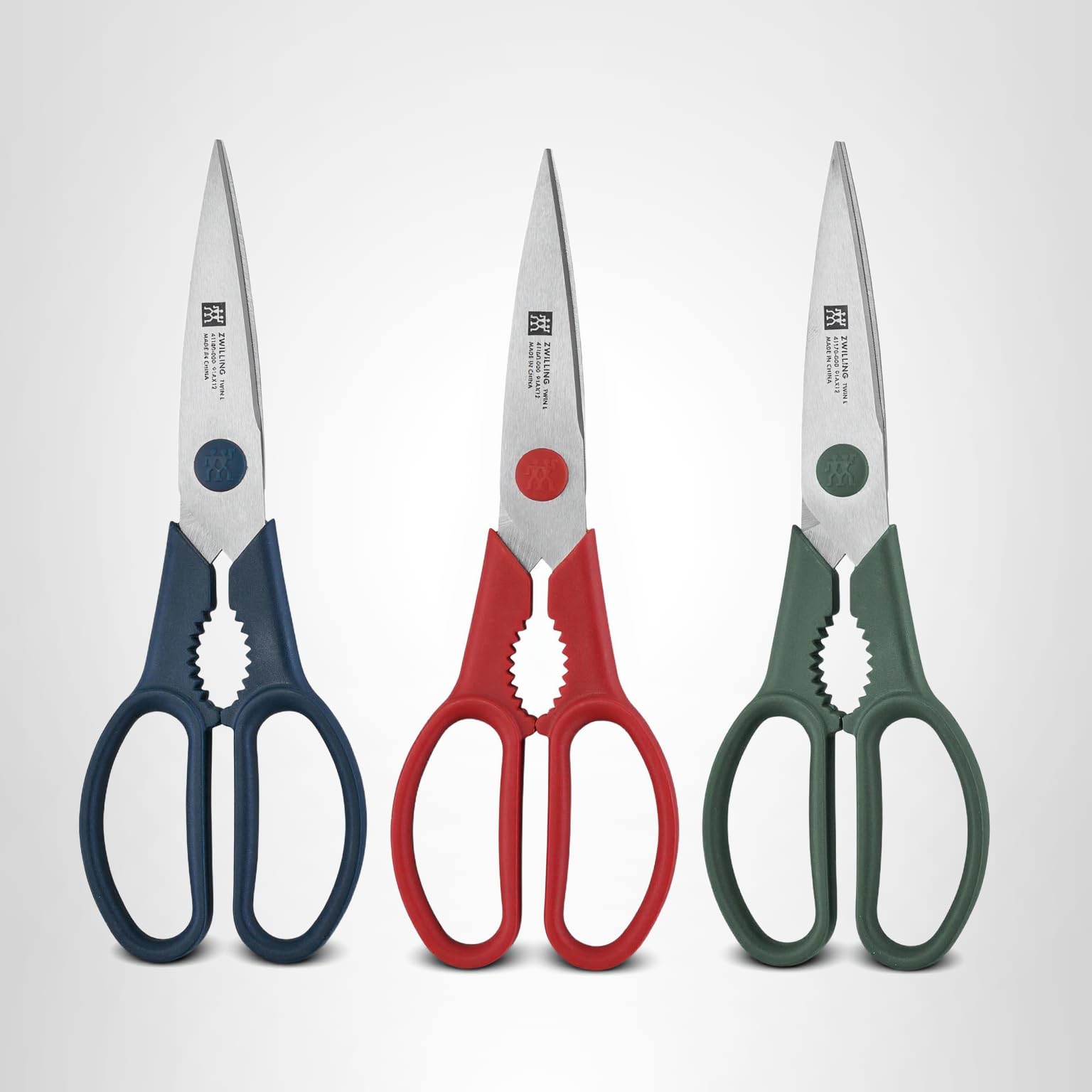 ZWILLING Now S 3-pc Shears Set, Blue, Red and Green - Image 10