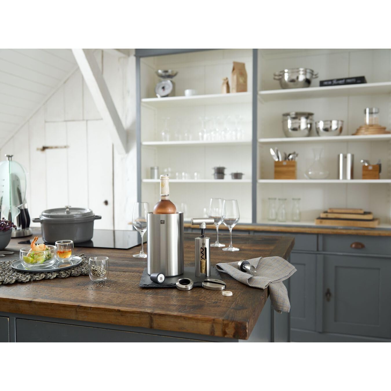 ZWILLING Sommelier Stainless Steel Wine Bottle Cooler - Image 4