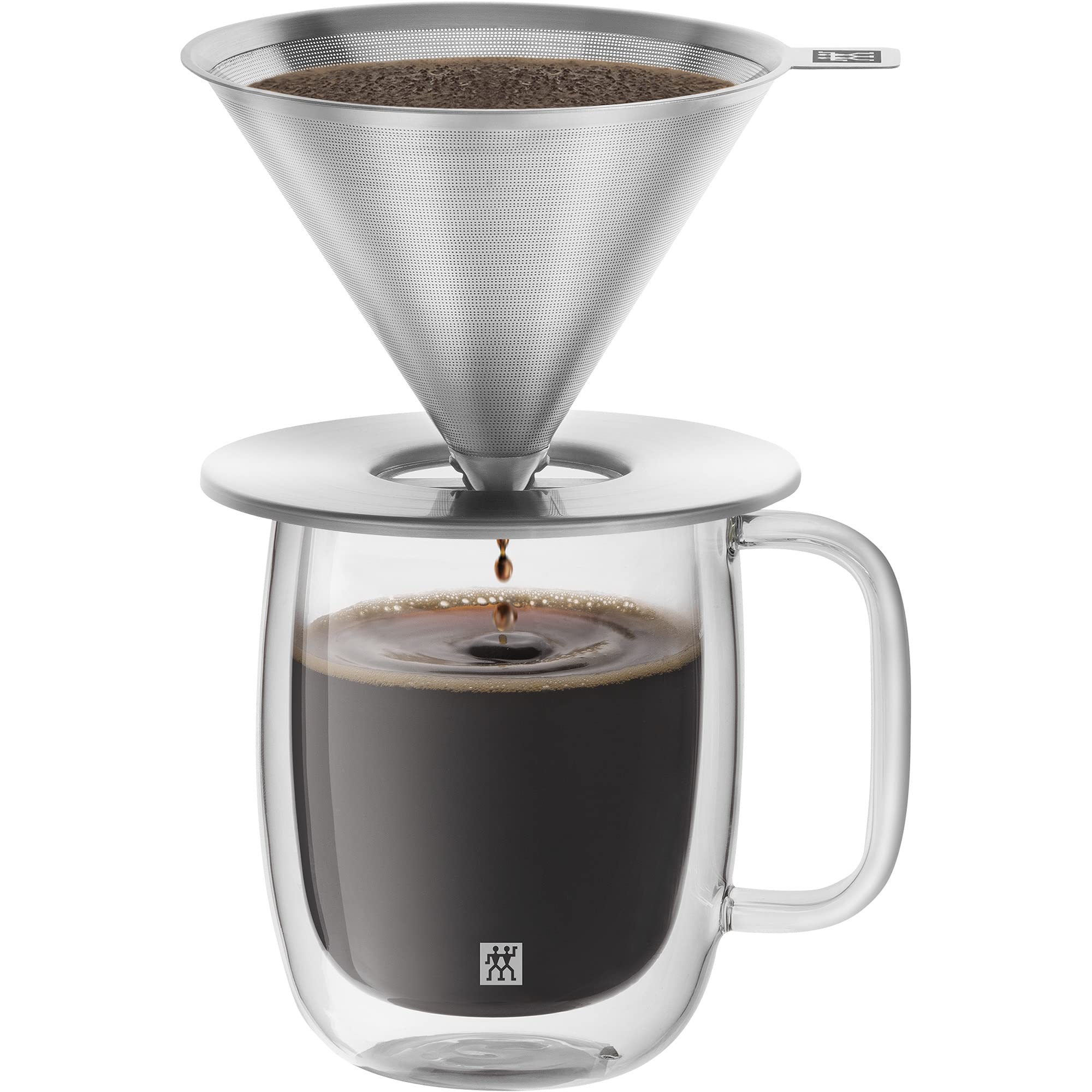 ZWILLING Sorrento Stainless Steel Pour Over Coffee Dripper - Image 3