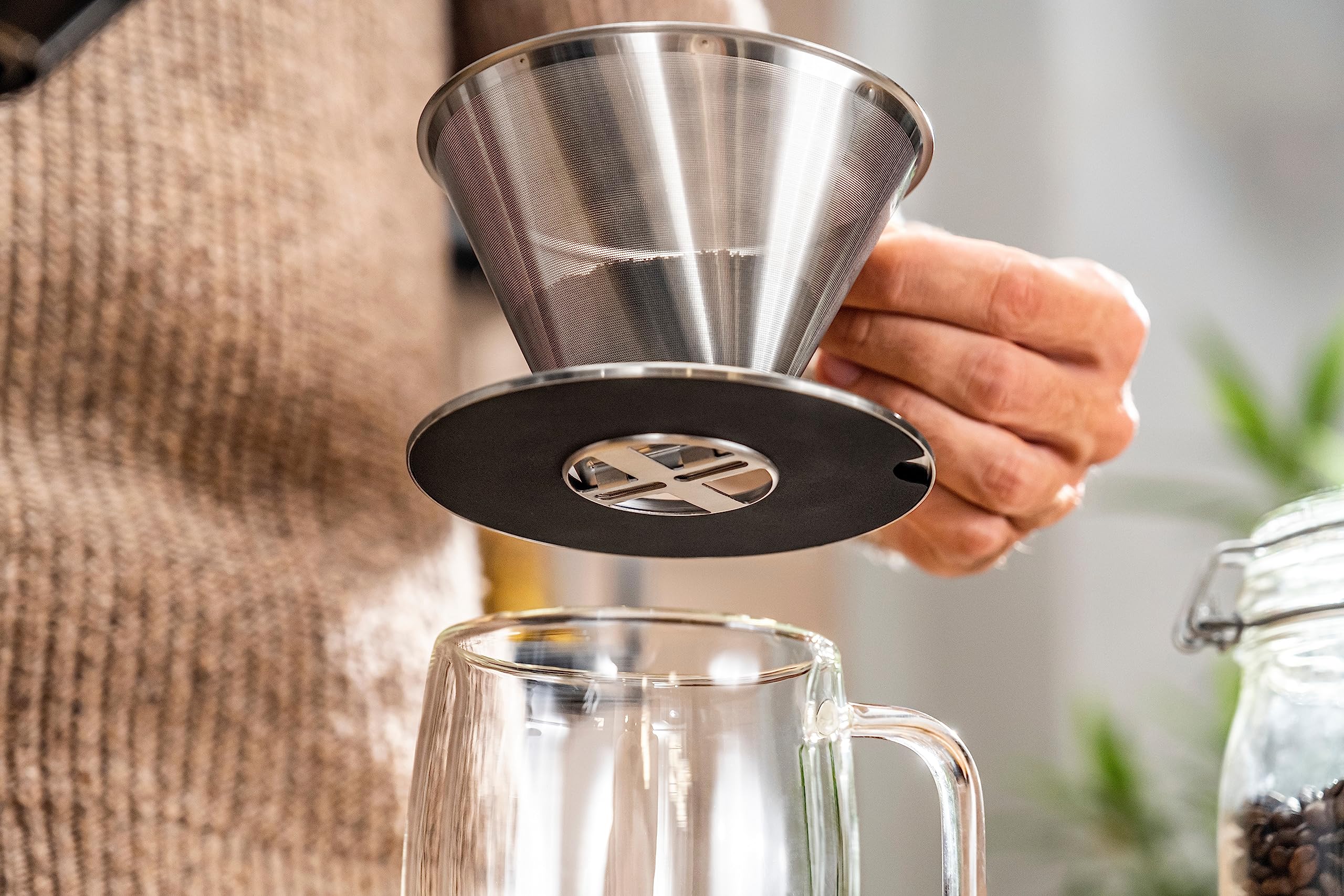 ZWILLING Sorrento Stainless Steel Pour Over Coffee Dripper - Image 9